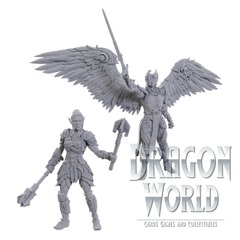 Dame Aylin & Minthara - Unpainted - D&D Nolzurs - Baldurs Gate 3